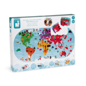 Puzzle Carte des Explorateurs du bain